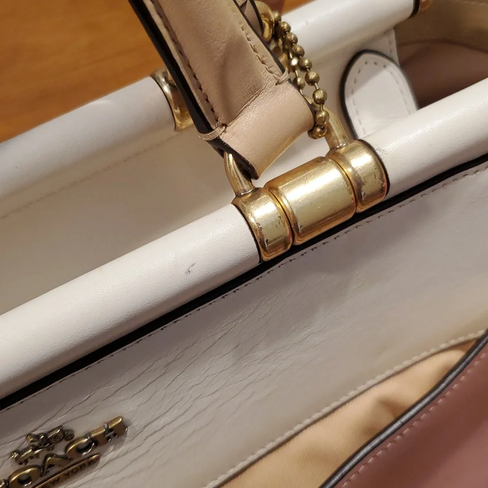 Coach Grace Colorblock Satchel - Picture 11 of 16